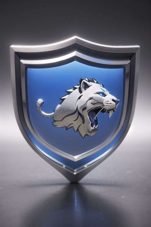 Detroit lions 3d logo cool background realistic incorporate logo