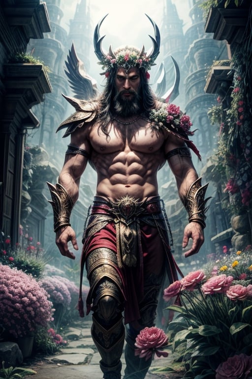 God of flowers, fantasy