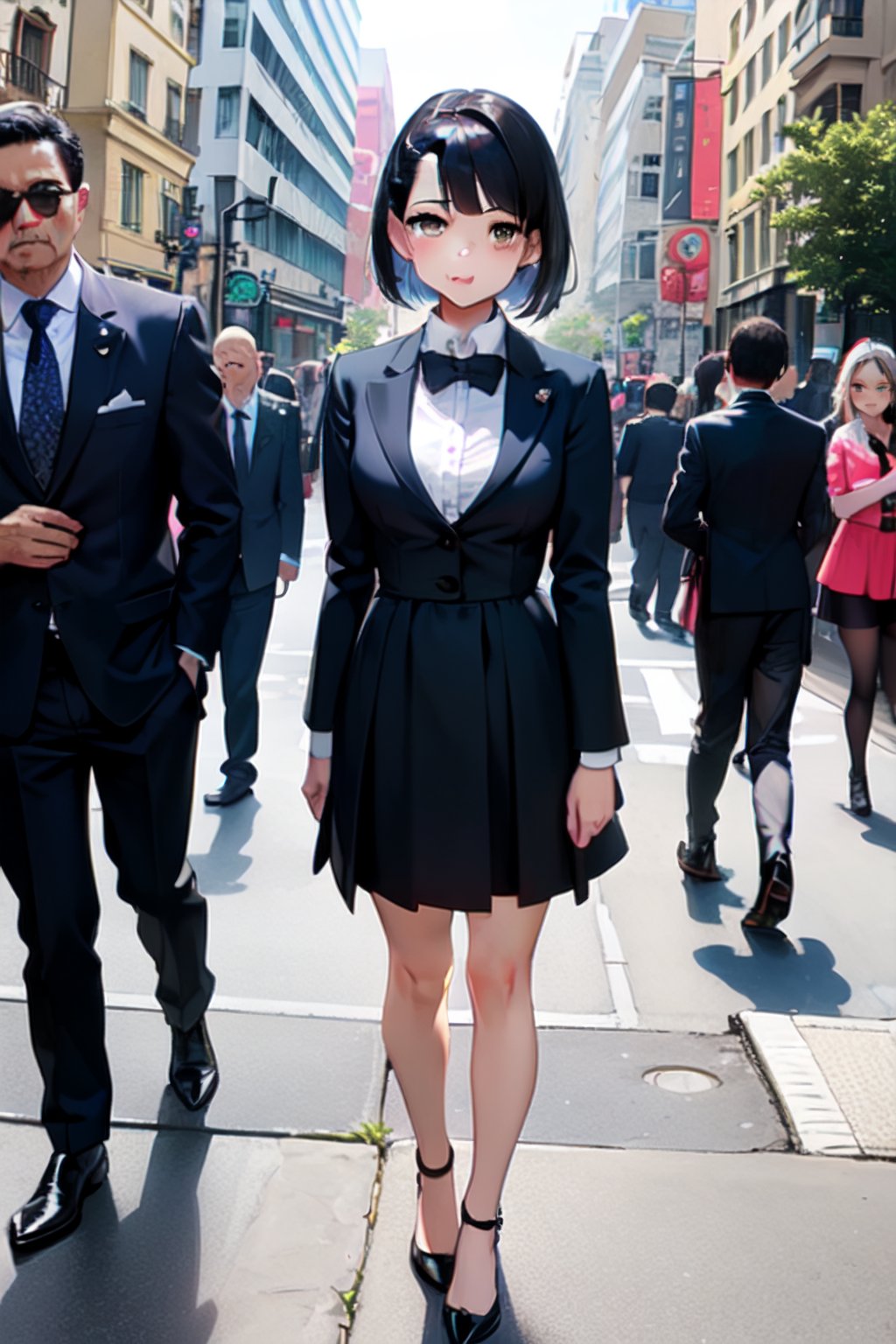 Standing, disney, outfit formal, litle bobs, 1GIRL