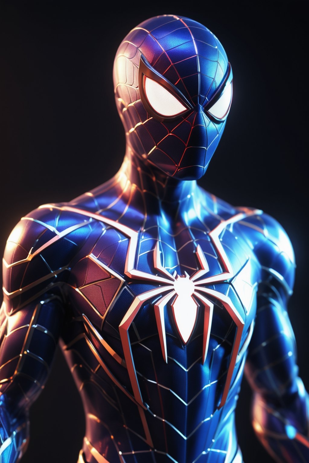 Spider-Man, innovative, futuristic, diamond armor, photorealistic
Spider-Man in a sleek, futuristic suit made of diamond, with glowing lines and intricate patterns. The suit is highly detailed and photorealistic, with a sense of movement and dynamism.