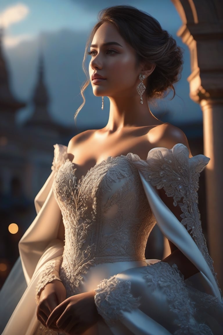 ,glowing clound gown,Thander lightnig , scenery,cinematic  hyper detailed, trending on artstation, sharp focus, studio photo, intricate details, highly detailed,detailed face, detailed, (ultra hd,) ,photo r3al