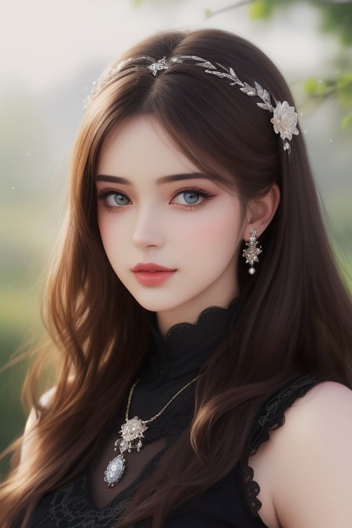 Beautiful girl with realistic look