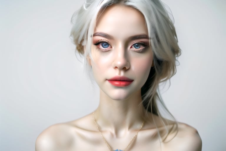 8k portrait of beautiful white hair, realistic, detailed skin, intricate, elegant, highly detailed, majestic, digital photography, art by artgerm and ruan jia and  (masterpiece, sidelighting, finely detailed beautiful eyes: 1.2), hdr, infinity, huge boobs, nude, long leg, neck tatoo, real, skin, shadow_the_hedgehog, iron chain handcoff,Detailedface,Detailedeyes, bondage,o-ring , pearcing , smoky makup,perfecteyes, ,gh3a,b3rli,n_2b,kikigram_97,gwen stacy,Realism