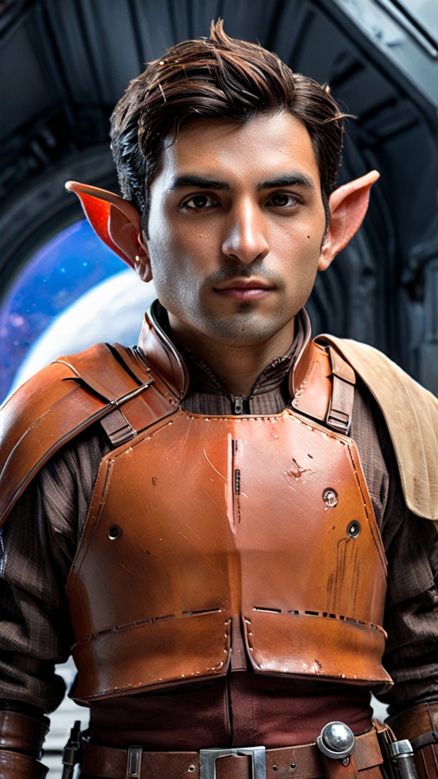 (masterpiece Goblin jedi in the space: 1.9)), Poe Dameron outfit: 1.2), (no head: 1.5)), (best quality, ultra detailed, digital art: 1.37), [[Star Wars Atmosphere: 1.9)), (Planet Naboo:1.5)]] masterpiece, high quality, cartoon,  high definition, super detailed, (Natural Light,, High contrast, defined blacks, silk, HDR, 