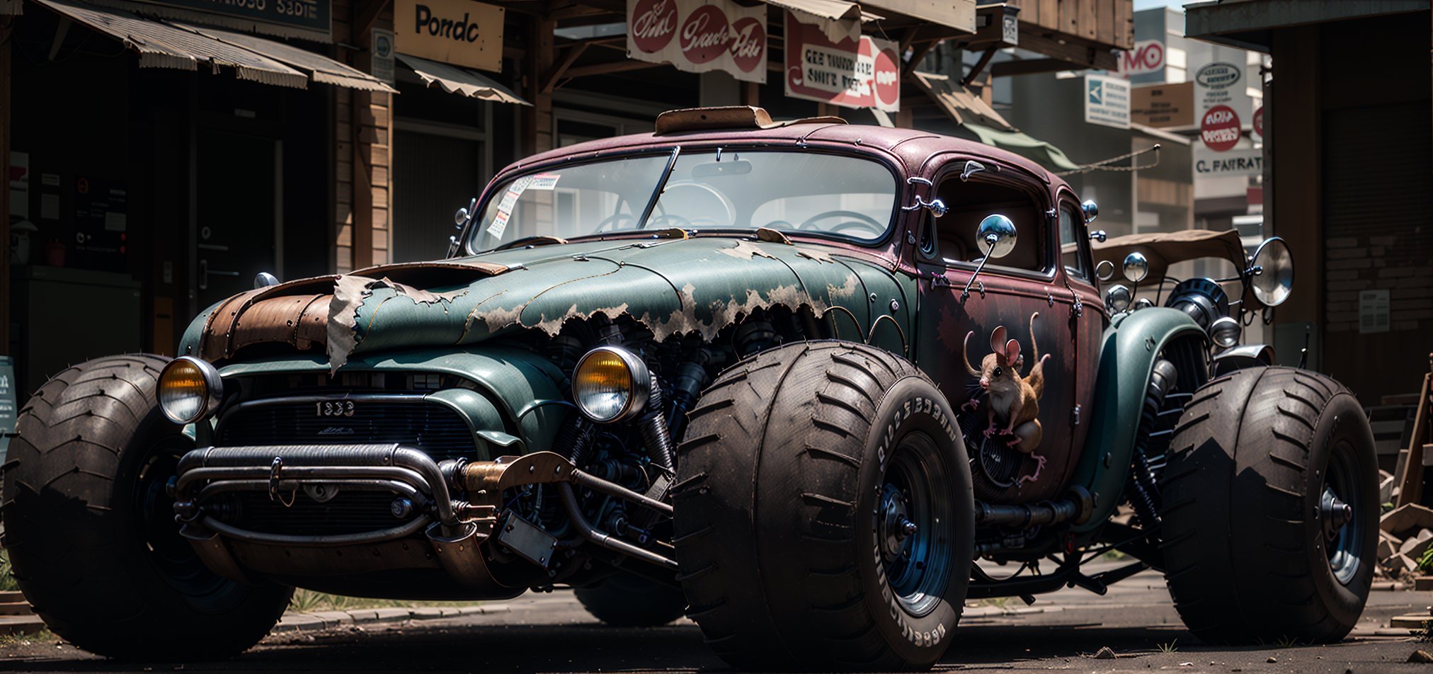 1932s retro Rat Rod