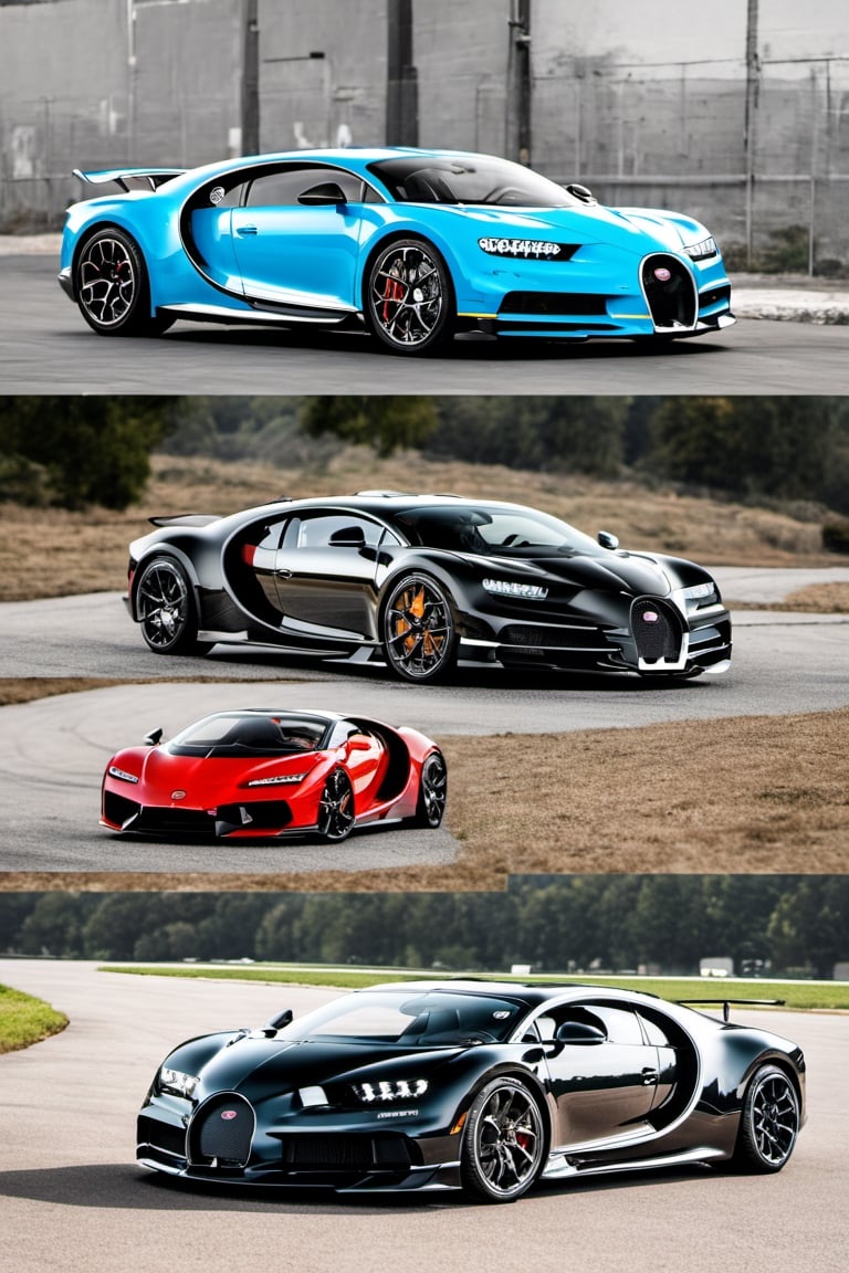 Bugatti Chiron Super Sport 300,Lamborghini Sián, Koenigsegg CCXR Trevita