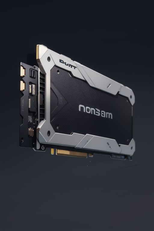 RAM CPU GPU, single item, simple background