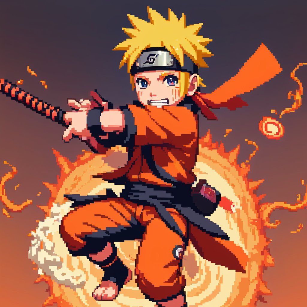 Naruto pixel