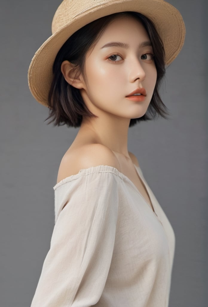 1 pretty japanese woman standing on the beach, outdoor,daylight,noon,20 years old, 158cm tall, sportive, fit,very large jaw bones, squarred face,masseter muscle hypertrophy, large face,big cheekbone,thin neck, Nordic hair,very short haircut, Medium Bob With Side-Swept Bangs, hair behind ears, hair behind the head is very short, blonde hair, light grey eyes, detailed eyes, detailed face, detailed ears, very tanned skin, short torso, little turned-up nose, nude, no clothes, no accessories, full body, skinny, sultry pose, seductive pose, flat chest, spread her legs,want to show her sex, very small breast, small labia majora, female_masturbation, whole body, exposed_pussy, beautiful sex, exaggerated very large pelvis, exaggerated very thin waist,want to have sex,photo, rule of thirds, detailed face, detailed nose, woman nude, smirk, intricate, background, realism,realistic, raw, analog, photorealistic, analog, realism, a lot of light, global light,medium-long shot,her thighs and her knees,xxmix_girl