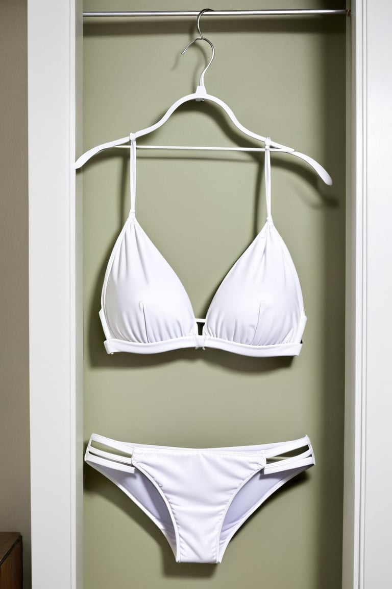 White bikini, hanging in closet, movie poster, MoviePosterAF