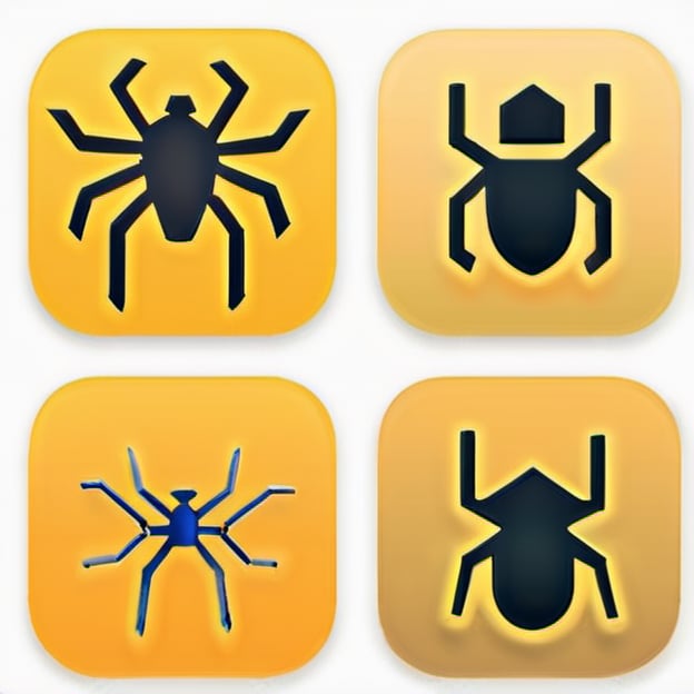 pack of spiders, icons, ios icon app, icons app