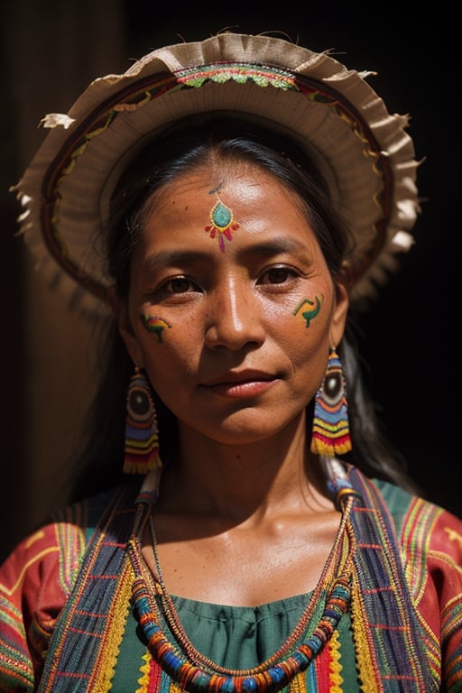 coya woman, from the bolivian highlands, folkloric dress of bolivia portrait, vintage, desaturated colors ,hd,8k, masterpiece, one light, realistic photography, hasselblad, raw, hiperrealism, medium format sensor camera, super prime cinema lens, 