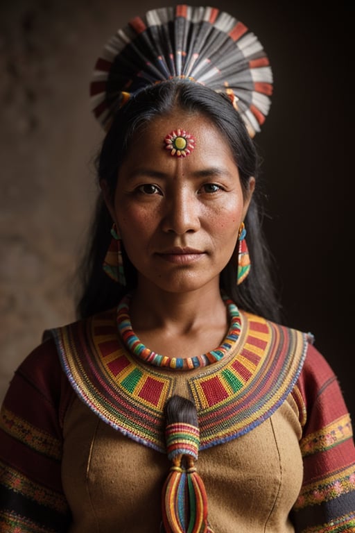 coya woman, from the bolivian highlands, folkloric dress of bolivia portrait, vintage, desaturated colors ,hd,8k, masterpiece, one light, realistic photography, hasselblad, raw, hiperrealism, medium format sensor camera, super prime cinema lens, 