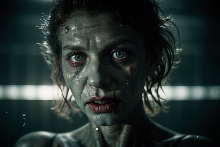 zombie version, under_water
, hd, 8k, masterpiece, one light, realistic photography, hasselblad, raw, hiperrealism, medium format sensor camera, super prime cinema lens, (((filtered light))) , concret background, 