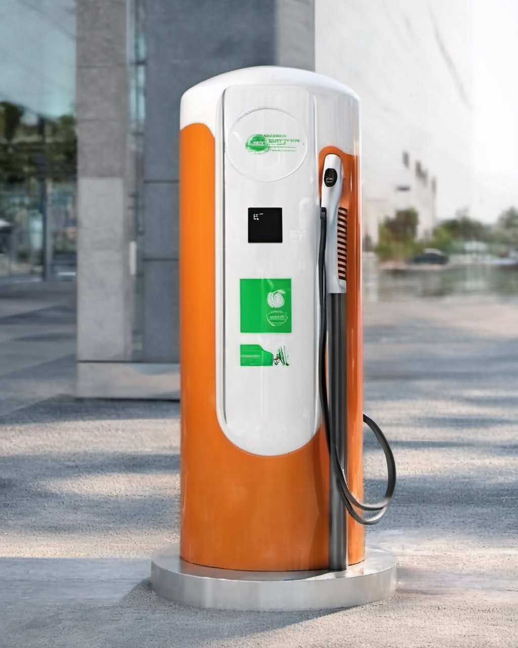 moderm electric recharge station
