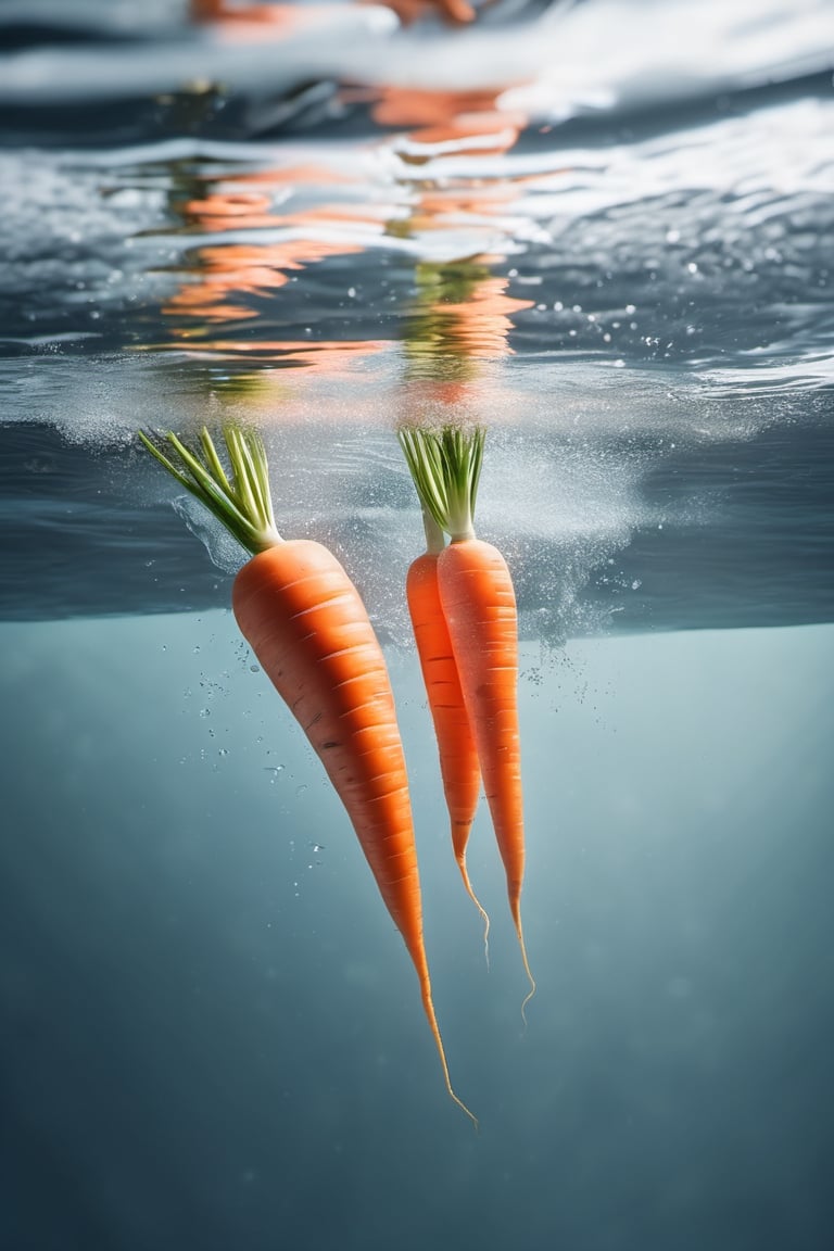 RAW natural photo Of
CARROT SLICES FALLING INTO THE WATER, SUBMARINE SHOT
, only one light cenital chimera, day advertising shooting, realistic photograph, sharp focus, depth of field, shoot, ,side shot, side shot, ultrahd, realistic, vivid colors, highly detailed, perfect composition, 8k, photorealistic concept art, soft natural volumetric cinematic perfect light,booth,food focus, UP THE CAMERA
