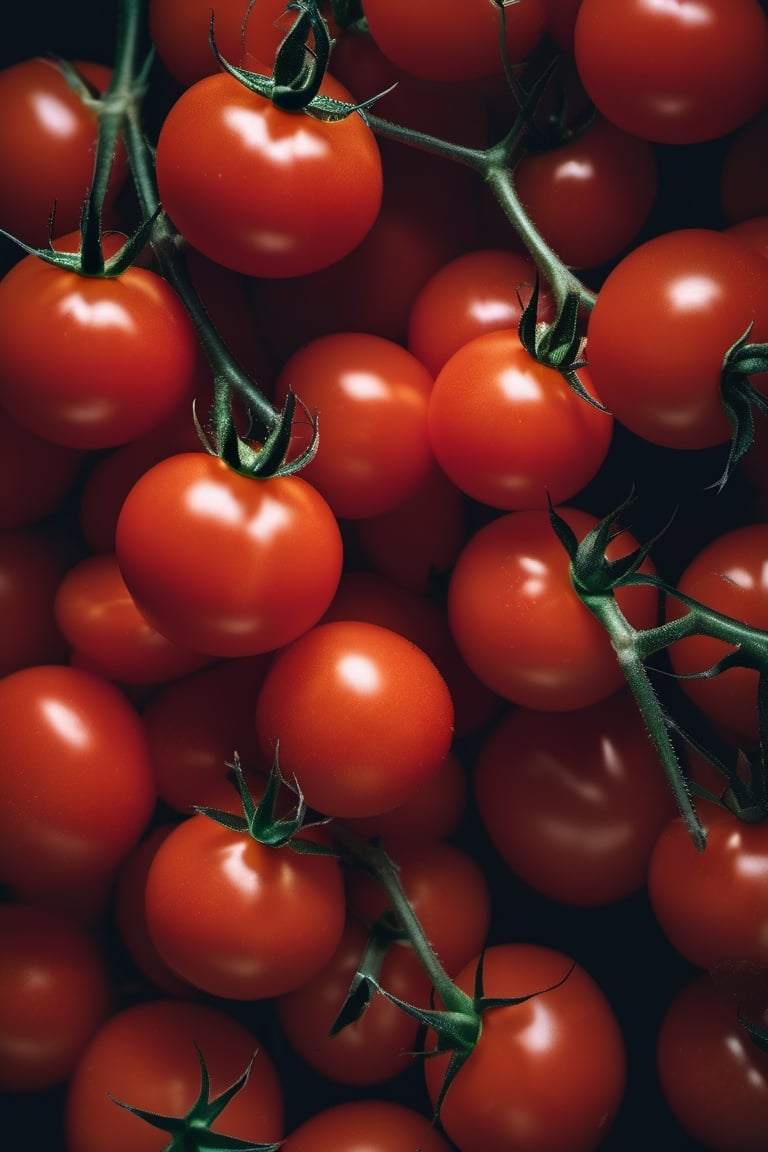 RAW natural photo Of TOMATOES RAIN,
, only one light cenital chimera, day advertising shooting, realistic photograph, sharp focus, depth of field, shoot, ,side shot, side shot, ultrahd, realistic, vivid colors, highly detailed, perfect composition, 8k, photorealistic concept art, soft natural volumetric cinematic perfect light,booth,food focus, UP THE CAMERA
