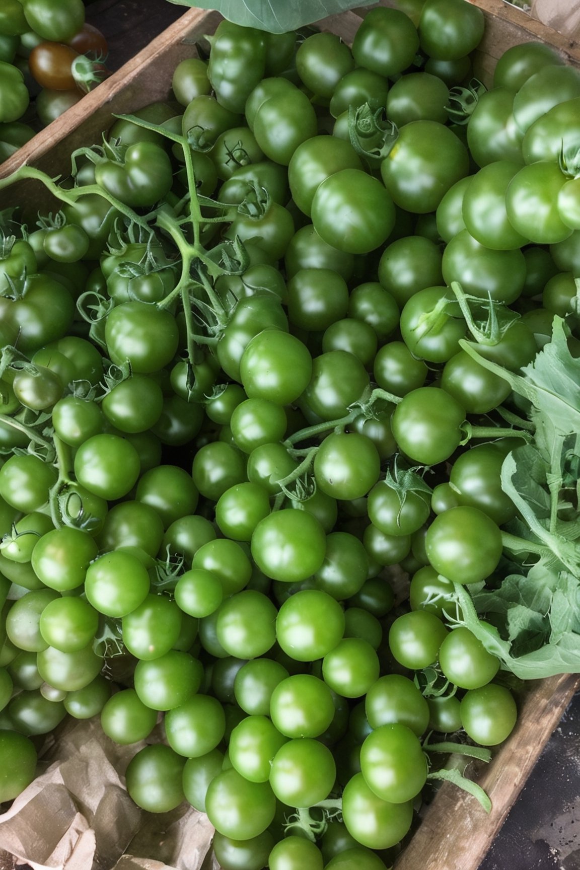 

green tomatoes
