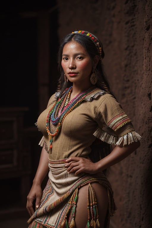 sexy coya woman, from the bolivian highlands, folkloric dress of bolivia portrait, vintage, desaturated colors ,hd,8k, masterpiece, one light, realistic photography, hasselblad, raw, hiperrealism, medium format sensor camera, super prime cinema lens, 