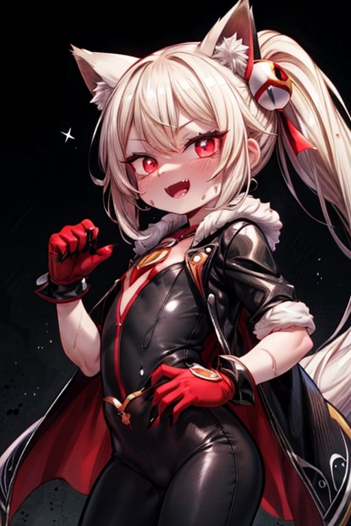 8k resolution, high resolution, masterpiece, intricate details, highly detailed, HD quality, solo, loli, short stature, little girls, only girls, dark background, rain, scarlet moon, crimson moon, moon, moon on the background, 

Red eyes.black sclera.vertical pupil.cat's pupil.glowing eyes.fangs.fox ears.a fox's tail behind his back.claws on the fingers.claw.black claws.small claws.blonde.yellow hair.long hair.straight hair.two ponytails.black scaly coat.black pants.an evil expression.grin.a joyful expression.fighting pose, 

focus on the whole body, the whole body in the frame, the body is completely in the frame, the body does not leave the frame, detailed hands, detailed fingers, perfect body, perfect anatomy, wet bodies, rich colors, vibrant colors, detailed eyes, super detailed, extremely beautiful graphics, super detailed skin, best quality, highest quality, high detail, masterpiece, detailed skin, perfect anatomy, perfect body, perfect hands, perfect fingers, complex details, reflective hair, textured hair, best quality,super detailed,complex details, high resolution,

,jcdDX_soul3142,JCM2,High detailed ,USA,Color magic,AmyRose,Mrploxykun,Sonic,perfecteyes,Artist,AGGA_ST011,AGGA_ST005,rizdraws,fairy_tail_style,Oerlord,illya,hornet,HarryDraws,jtveemo,ChronoTemp ,Star vs. the Forces of Evil ,arcane style,Landidzu,Captain kirb,Saturated colors,Color saturation ,DAGASI