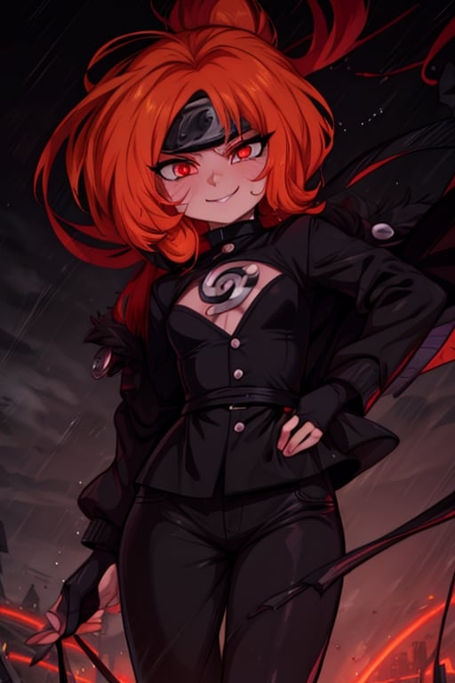 8k resolution, high resolution, masterpiece, intricate details, highly detailed, HD quality, solo, loli, black desert on the background, night, rain, red stars in the sky, scarlet moon, Naruko Uzumaki.blonde.red eyes.vertical pupils.cheeky smile.(Naruko Uzumaki's clothes).black pants.black scaly coat.a cheeky expression.funny expression.an inspired expression.cool pose.fighting pose.battle dance, focus on the whole body, the whole body in the frame, small breasts, vds, looking at viewer, wet, rich colors, vibrant colors, detailed eyes, super detailed, extremely beautiful graphics, super detailed skin, best quality, highest quality, high detail, masterpiece, detailed skin, perfect anatomy, perfect body, perfect hands, perfect fingers, complex details, reflective hair, textured hair, best quality, super detailed, complex details, high resolution,  

Gwendolyn_Tennyson,JCM2,Wednesday Addams  ,Shadbase ,Artist,HarryDraws,haruno sakura,Naruto,Mrploxykun,Naruko