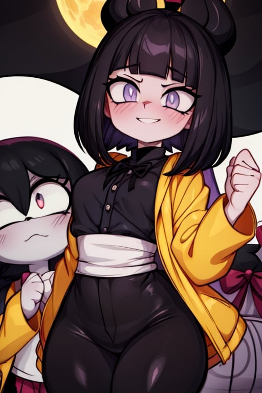 8k resolution, high resolution, masterpiece, intricate details, highly detailed, HD quality, solo, 1gìrl, loli, black desert on the background, night, rain, red stars in the sky, scarlet moon, Hinata Hyuga.black hair.short hair.pale lilac eyes.no pupils.(Hinata Hugo's clothes).(shinobi clothes).light beige jacket.black pants.an embarrassed expression.a happy expression.an innocent expression.smile, focus on the whole body, the whole body in the frame, small breasts, vds, looking at viewer, wet, rich colors, vibrant colors, detailed eyes, super detailed, extremely beautiful graphics, super detailed skin, best quality, highest quality, high detail, masterpiece, detailed skin, perfect anatomy, perfect body, perfect hands, perfect fingers, complex details, reflective hair, textured hair, best quality, super detailed, complex details, high resolution,  

,Shadbase ,Ankha,USA,Sonique ,Sonic,AmyRose,Blase,muffetwear,muffet,Alphys ,Gwendolyn_Tennyson,M3GEN/(Robot Girl/),Wednesday Addams  , Addams ,Smolder ,nezuko,Trixie Carter ,American Dragon,Komekko from Bakuen,pandemonica(helltaker),demon girl ,chloe,Naruto,Hinata