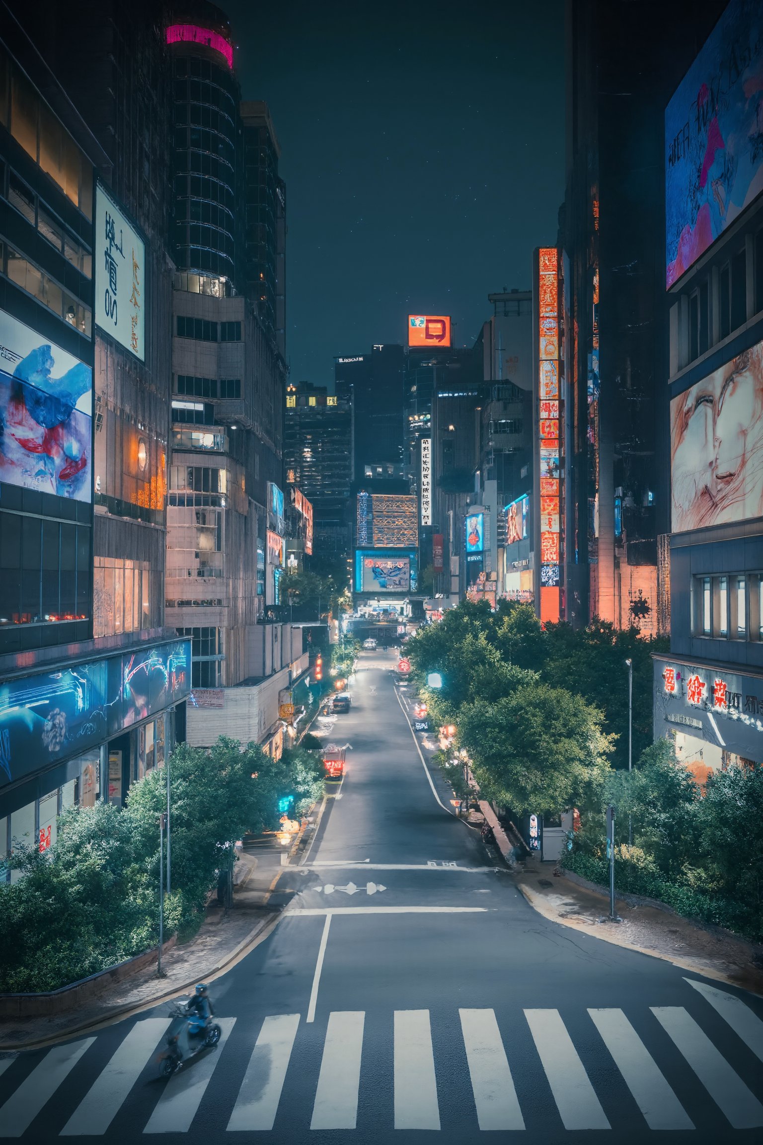 Nigth Tokyo city, Cinematic_Enhancer_Style