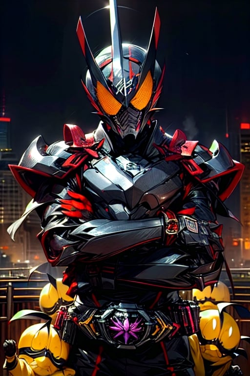 (8K,raw,proffesional,top-quality),(realisitic,Photorealsitic:1.2),perfect anatomy,(Highest Detail Face:1.2),Front lighting,
Dark shadows were threatening the city。however、Kamen Rider Rises。Wearing a transformation belt、Burning with a righteous heart, he follows the minions of darkness々and defeat。The battle rages、The Last Enemy Appears。With special moves that join forces、Kamen Rider defeats the Lord of Darkness。Cities restore peace、a person々The voice of joy resonates。He smiled mysteriously.、He vowed to face the next evil.。