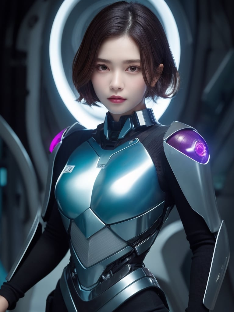 8K,full_body_esbian,voluptuous_breasts:1.3,glossy,metallic,extremely_shiny_very_hard_armor:1.3,cyberpunk,mecha_beauty,highest_quality,intricate_details,tabletop,chiaroscuro,large_breasts,ultra_realistic_bust_photos,highly_detailed_Nikon_video_capture:1.3,beautiful_navel,human_skin_type,very_realistic_human,round_eyes,incredible_iris_details,precise_fingers,flawless_limbs,Caucasian_21_year_old_female,very_fair_skin,naturally_closed_mouth,natural_areolas,natural,gazing_eyes,natural_body,youthful,feminine_face,feminine_body,round_faced,small_face,soft_cheeks,looking_at_camera,balanced_face,drooling_eyes,body_with_human_like_proportions,slightly_longer_arms,considerably_long_torso,slightly_larger_hands,human_face,shining_aquamarine_silver_hair,cool_cute_short_hair,futuristic_background,8_head_tall_figure,purple_eyes,thin_silver_eyebrows,gentle_double_eyelids,gentle_face,mechanical_background,Blade_Runner,machine_gun_possession:1.5,machine_gun_firing:1.4,holding_machine_gun:1.6,female_RoboCop:1.3,Ghost_in_the_Shell,Tron,Space_Sheriff_Gavan,knock,police_officer,nighttime_background,no_makeup,Hollywood_sci_fi_movie_quality,New_York_year_5000,teal_and_orange,height_1cm,leg_length_80cm,head_length_21cm,very_subtly_knock_kneed,attacking_posture:1.9,fierce_attacking_posture:1.9,raising_right_arm:1.9,massive_red_rays_from_glowing_chest:1.9,destruction:1.9.,light