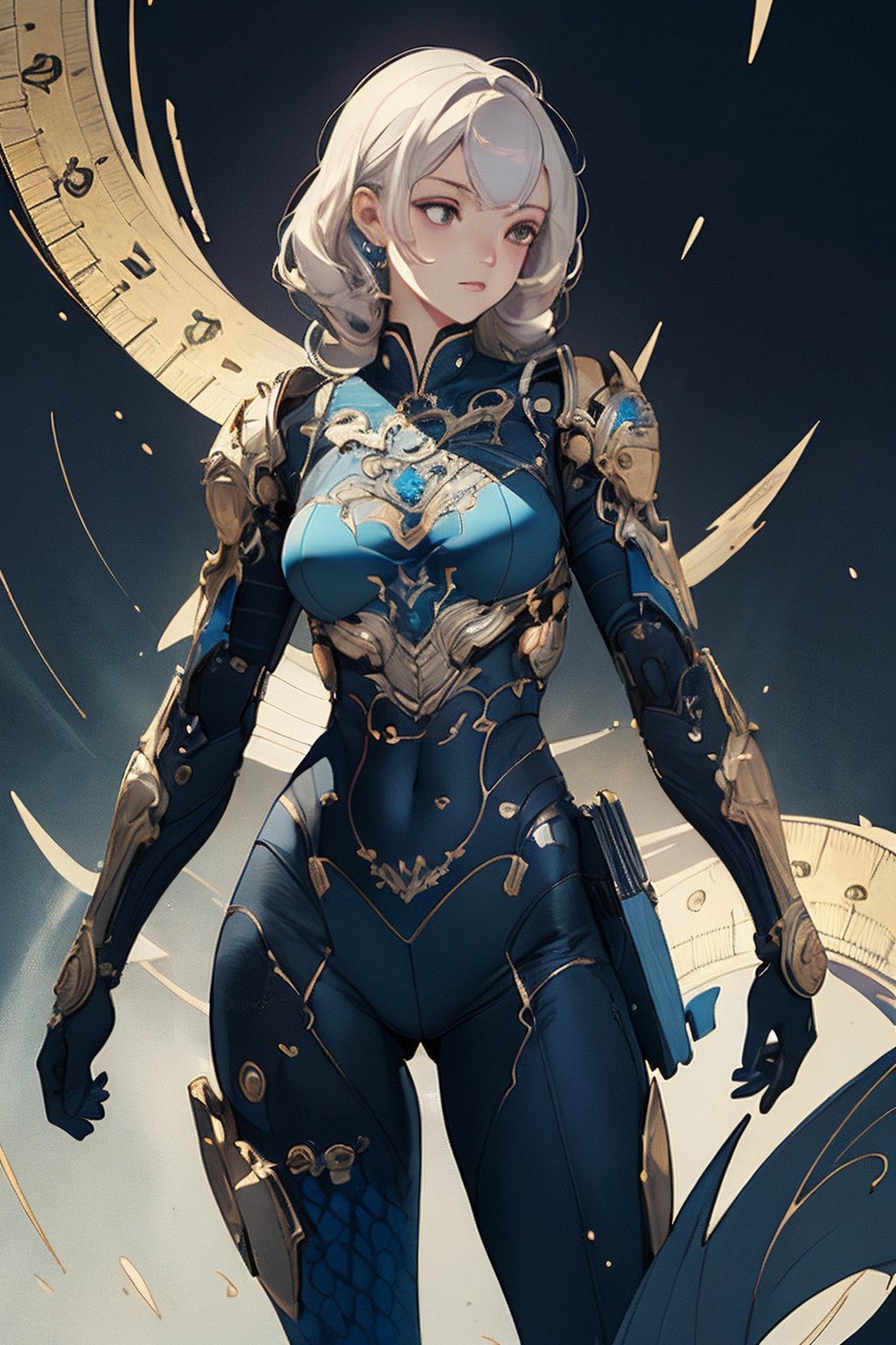 (Scales:1.4),solo girl,zodiac background,cyborg style,
super fine illustration,perfect anatomy,(masterpiece,ultra quality,ultla highres,32k,intricate detailed),