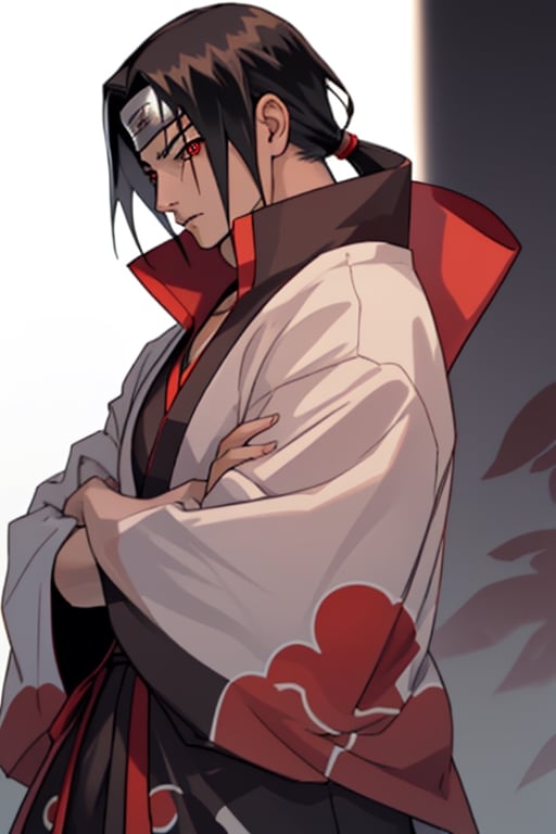 Itachi in akatshuki outfit full badaas