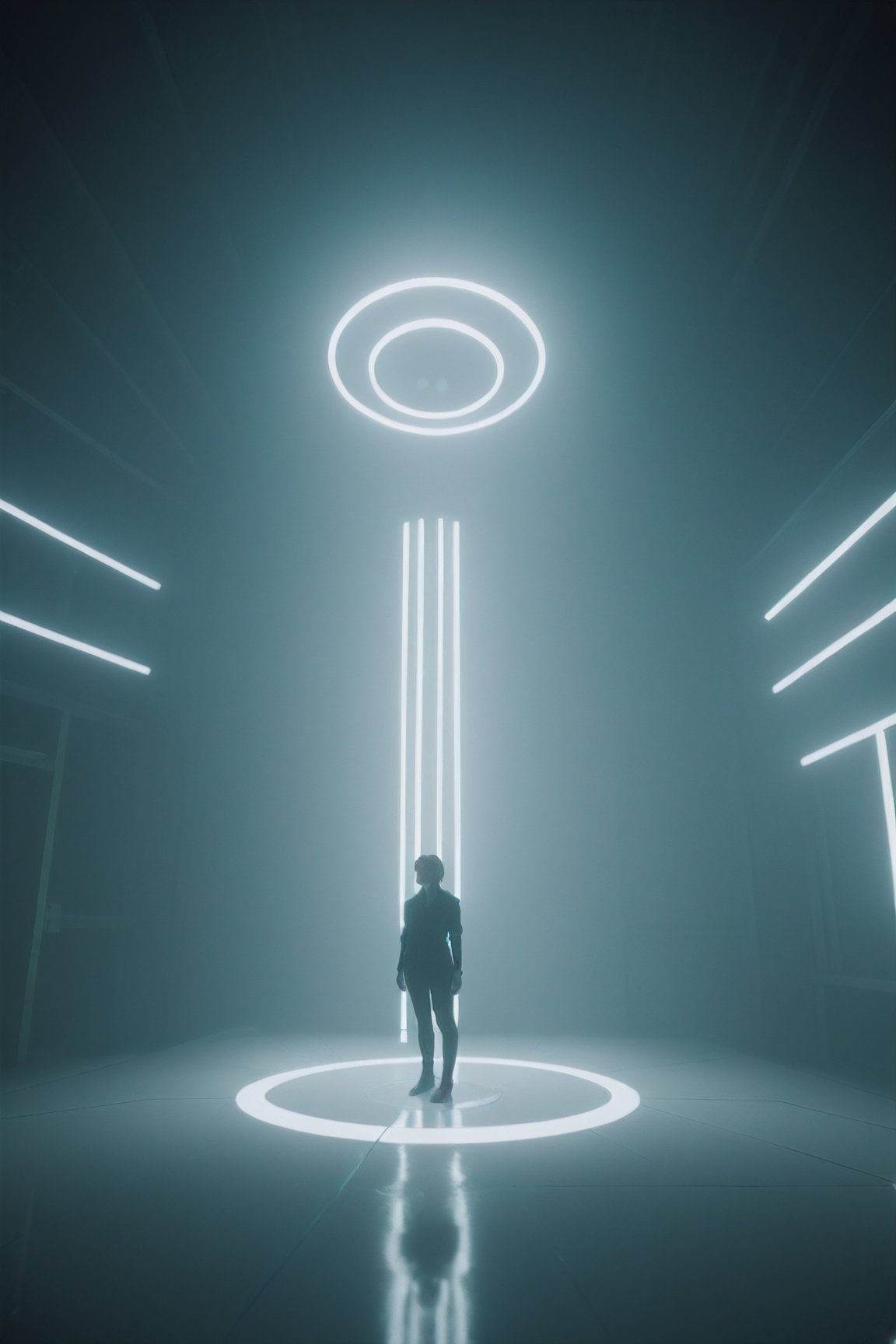 (Control game), remedy, by Sam lake, volumetric light, Movie Still