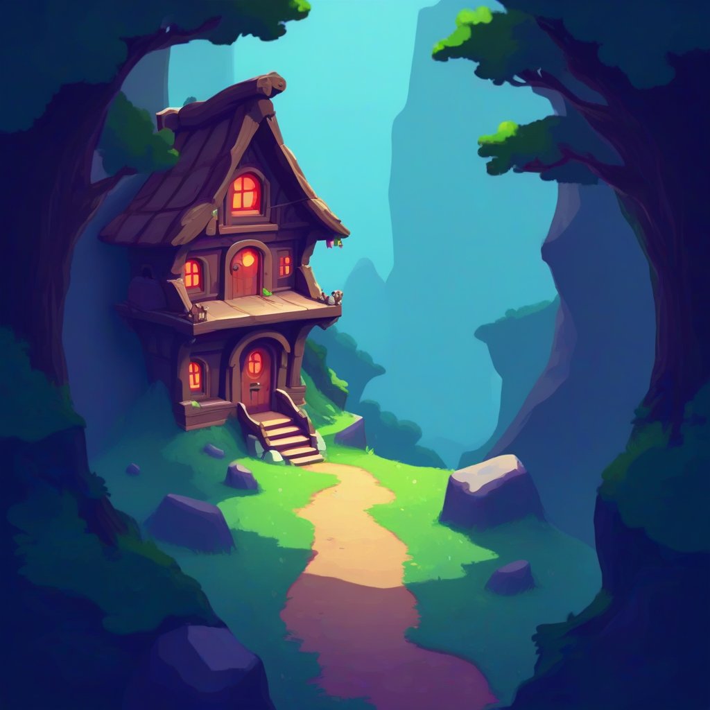 
flat 2D side-scrolling adventure game