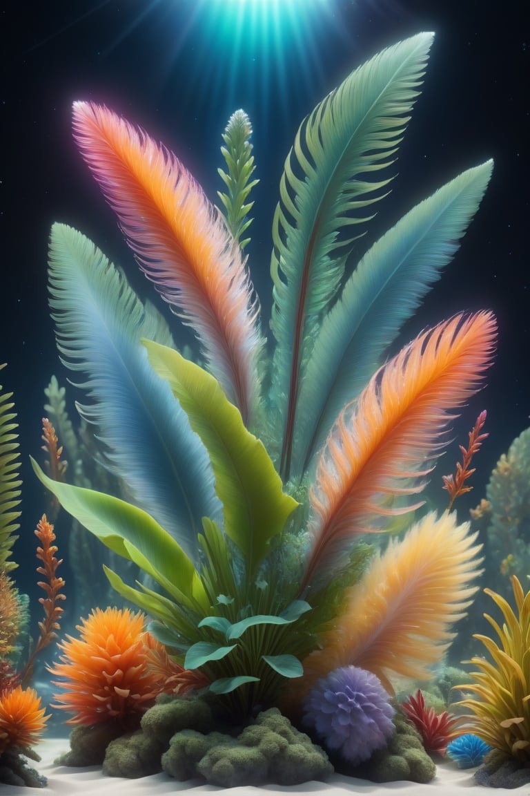 tropical,  aquatic_plants,  biodiversity,  ultra_wide_view,  outer_space,  galaxy,  beautiful,  vivid_color,  colorful,  high_definition,  8k,  sharp,  UHD,  detailed_cell,  (((High contrast))),  high_solution,  transparent,  scientific,  vitality,  glow_in_the_dark,  green,  blue_sky,  light_backgroud,  transparent_fur:1.4,  aurora