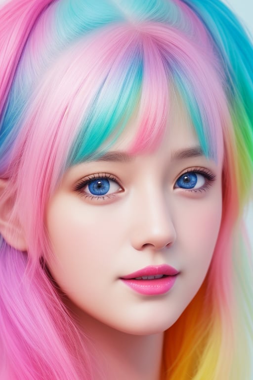 8k high quality image, realistic, ape, face, colourful,