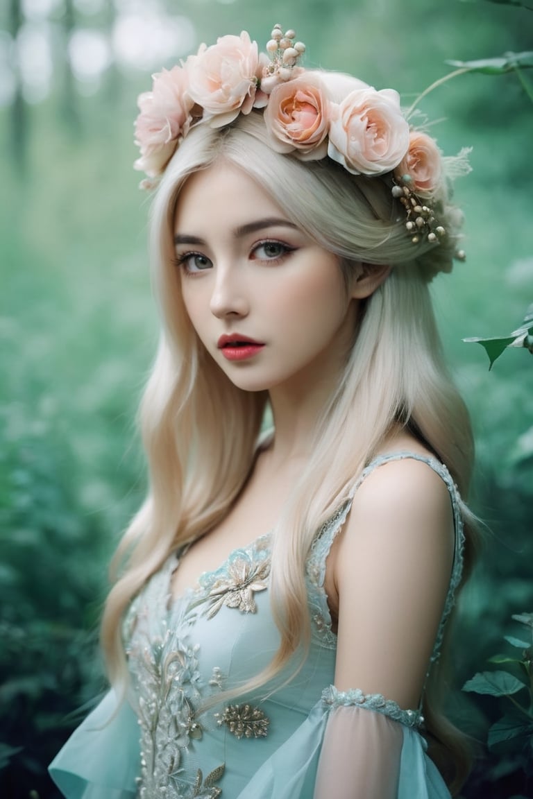 a girl, style of Bella Kotak