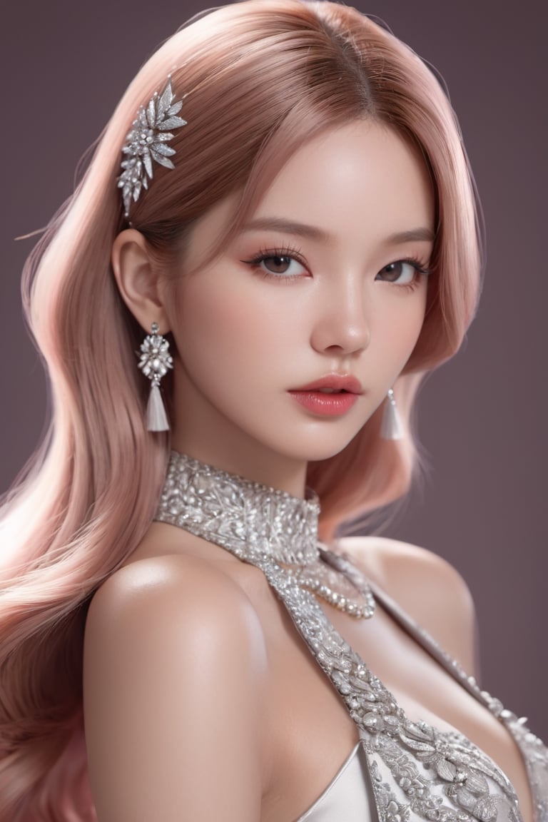 Jenny Blackpink, style of Louise Dahl-Wolfe, Dslr Photo, (intricated detail:1.5),  8K,  RAW,  Trending on Artstation,  Artgerm,LinkGirl