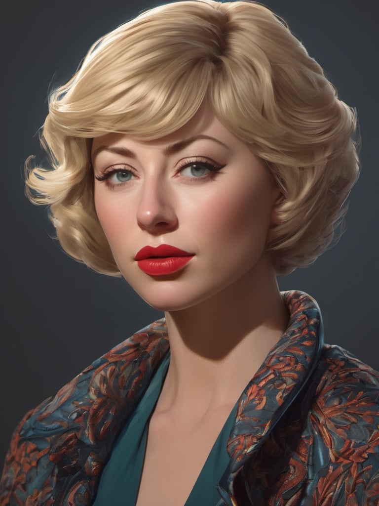 1girl,( style of Cindy Sherman:1), (Intricated detail:1.4), ArtStation Trendy, Artgerm,Movie Still