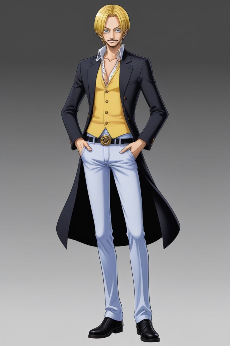 Sanji full body ,<lora:659095807385103906:1.0>