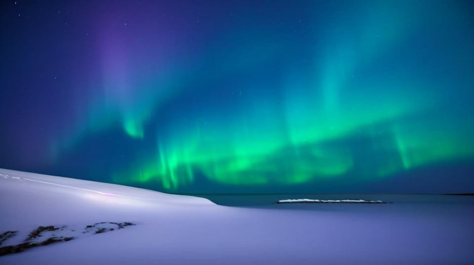 aurora borealis, northern lights