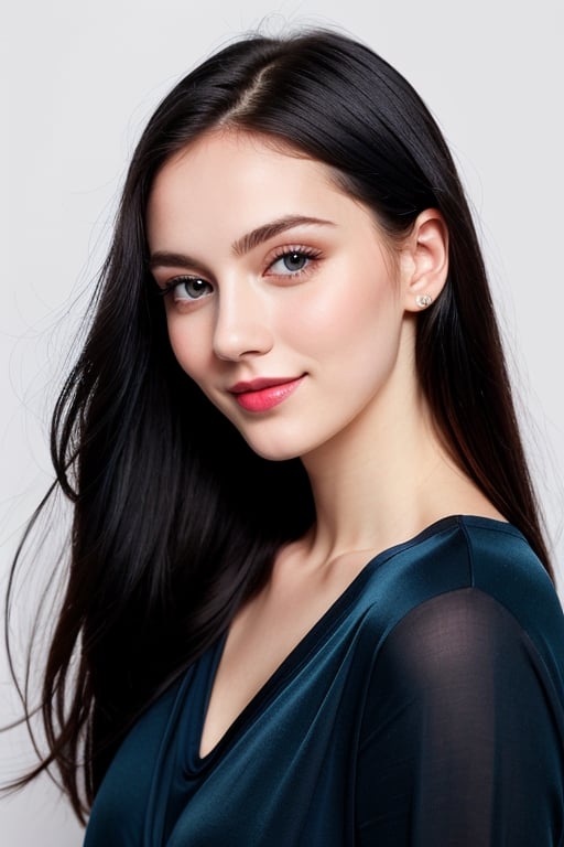 woman, beautiful face, black hair, pretty face, dark blue background, arched back, smile, pink lips, blush face, very white pale skin, perfect face, very_shiny_blue eyes, redhair, tight shirt, little smile
best quality, details, canon eos 80d photo, closeup face shoot, professional studio photo, blue_and_orange_color_theme, contrast photo, professional very detailed and quality green and blue makeup on face and beside eyes in an artistic way and style, face closeup, lighting reflect, realistic flowers beside face with green leaves and colorful spring style