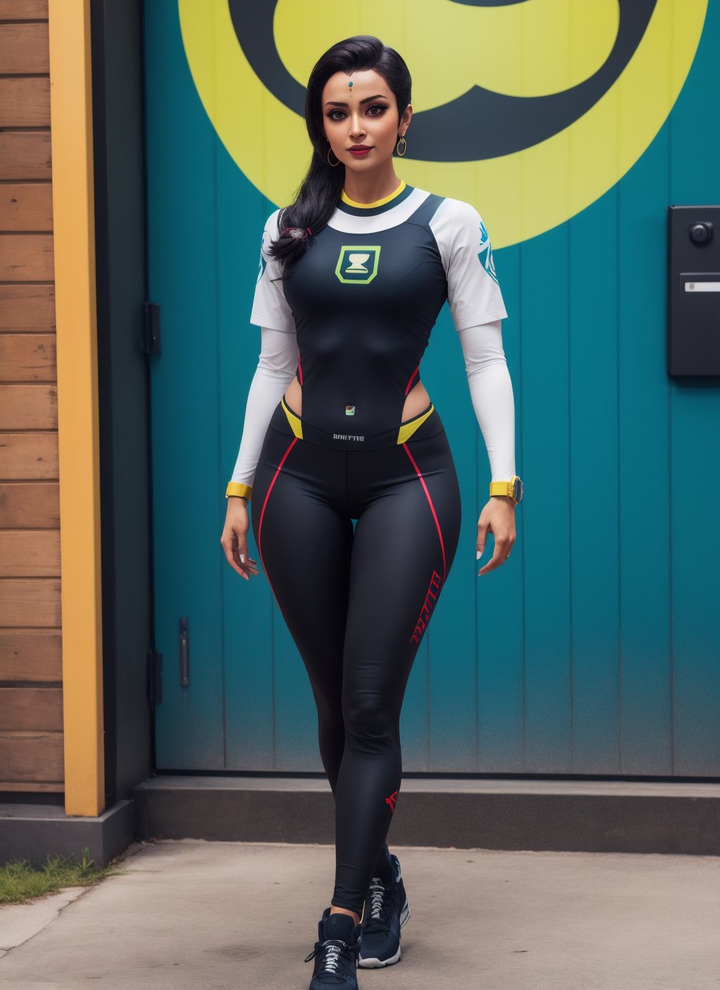 Full Body, Symmetra, Overwatch, tight clothing,