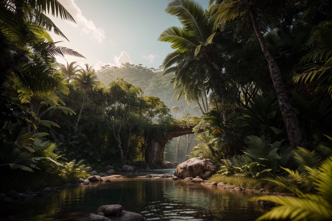 Nature:1.3, vista, jungle, (wilderness:1.3), detailed landscape, (realistic:1.2), (photorealistic:1.2), professional photo, (masterpiece), intricate details, best quality, volumetric lighting, 8k, dramatic lighting, infinite focus, atmospheric lighting, artstation, high quality, fujifilm