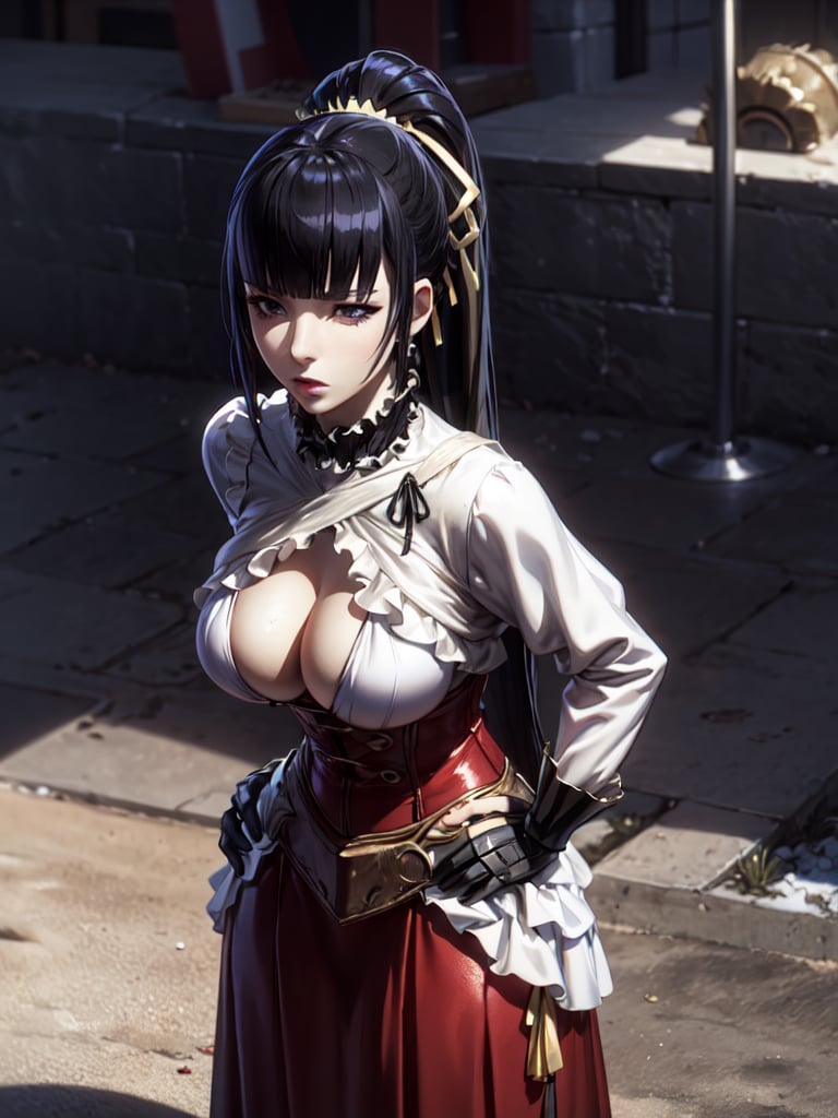 narberal gamma,beach background,ink,Ultra-detail,(highres:1.1),best quality,(masterpiece:1.3),cinematic lighting, sexy breasts, 3DMM, big breasts, full lenth body, long legs, black hair, long_ponytail, black eyes,
realistic, (masterpiece - 1.2),very sexy face and also a sexy  figure  pornstar  with big natural boobs and curvy ass ,8k,highly detailed,ultrarealistic,hyperrealistic,high quality render,high quality,highly detailed background,frilled dress, long skirt, 1 girl,solo, realhands