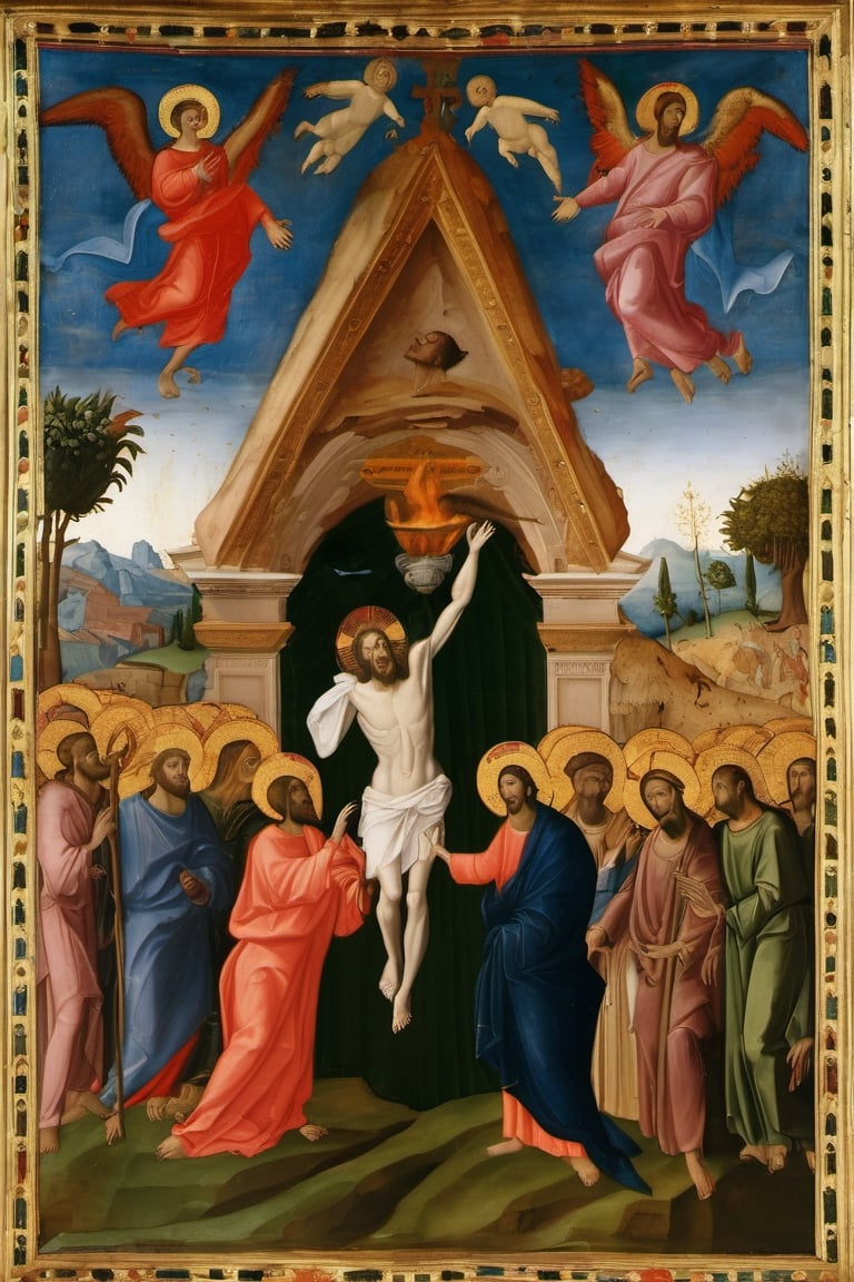 Resurrection Of Christ And The Triumph Over Death And Devil