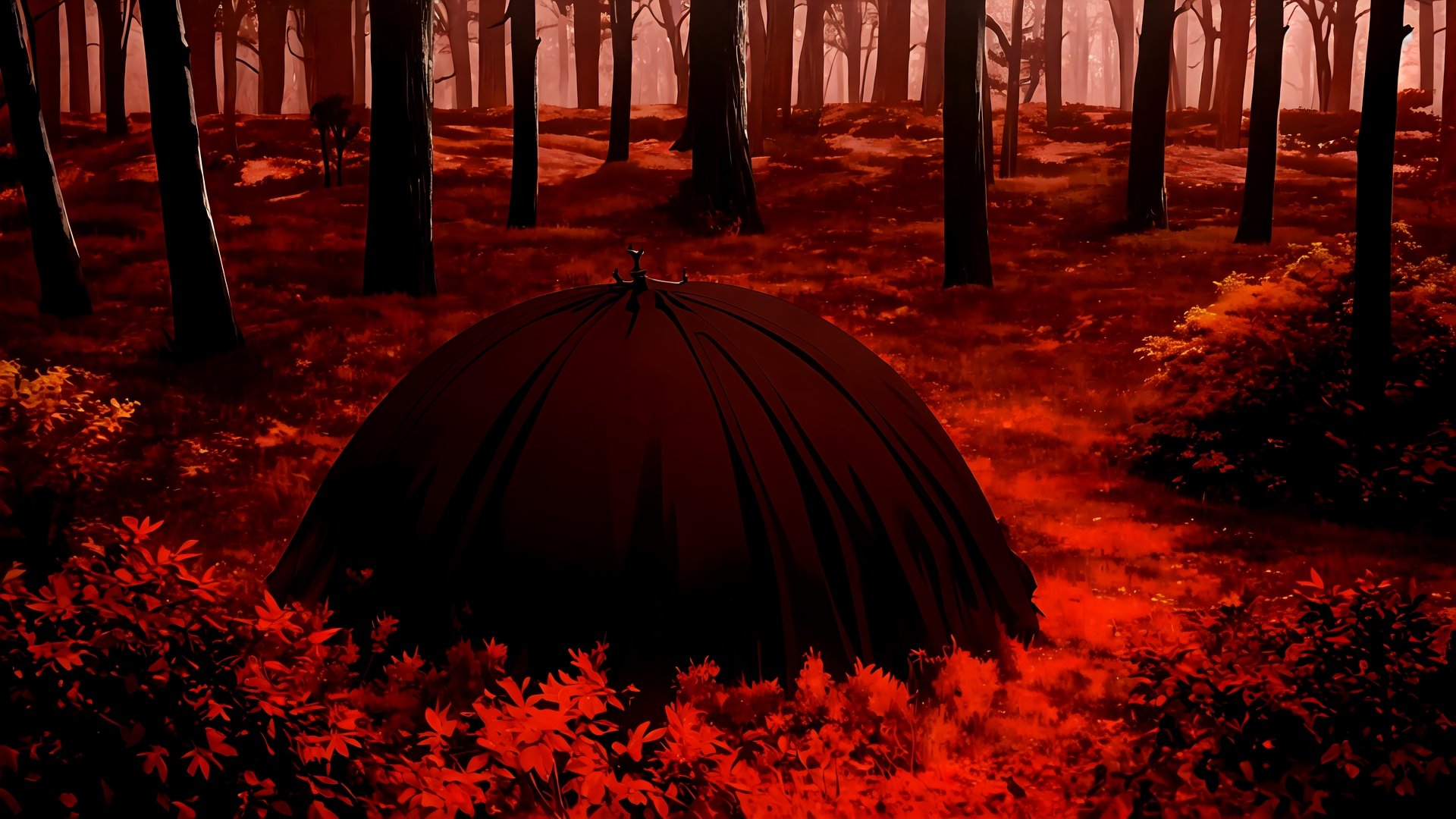 ( dark red  filter: 0.9),(gothic:1.3), (red atmosphere:1.2), BREAK  ( red dark horror forest background:1.4), 8K, hyper detail, refined details, focused, dark atmosphere, 8K, hyper detail, refined details