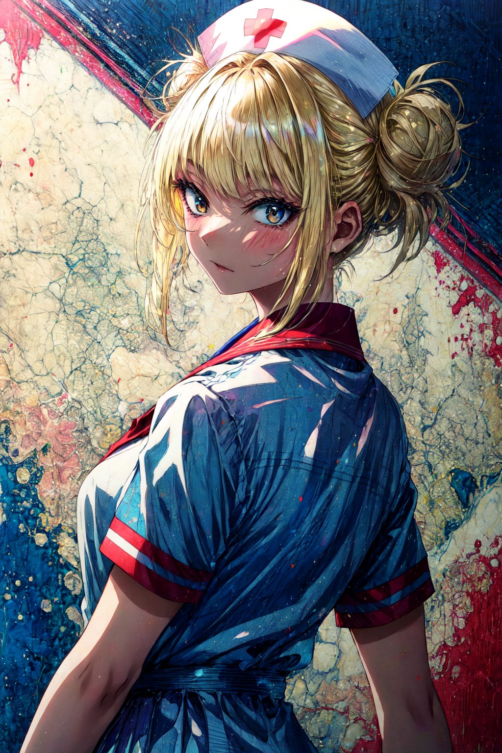 Nurse, , HimikoT, blonde hair, best quality, masterpiece, highres