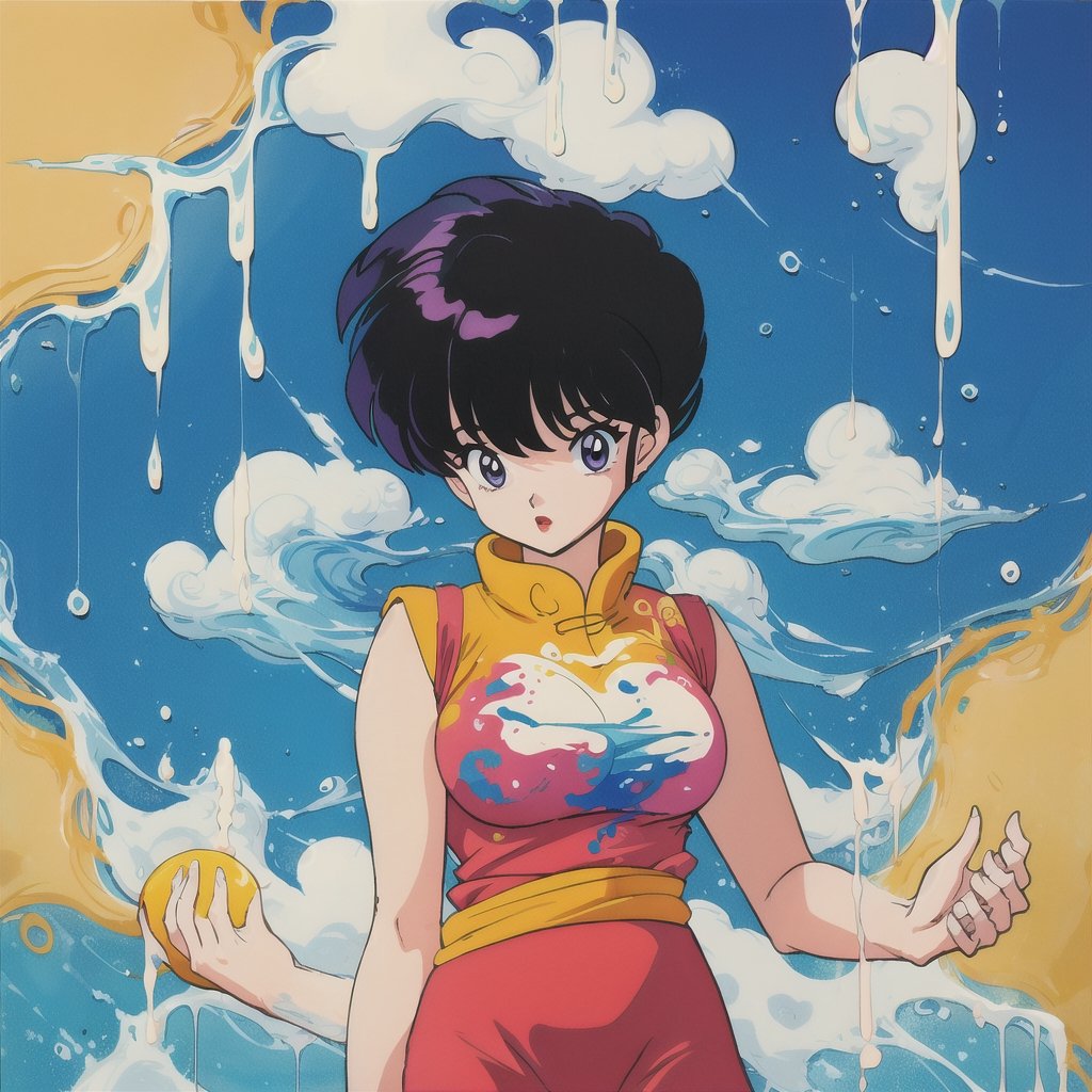 Ranma,dripping paint,takahashi rumiko