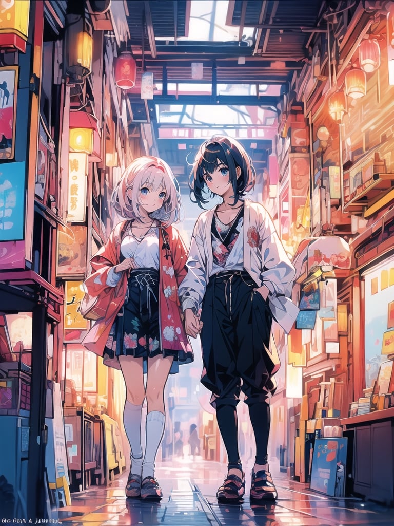 escena anime, una nostalgica y bella escena de dia, calle japonesa, sin personas, el sol releja en las ventnas, cableado electrico, tejado japones, jardines, moemnto unico del anime japones