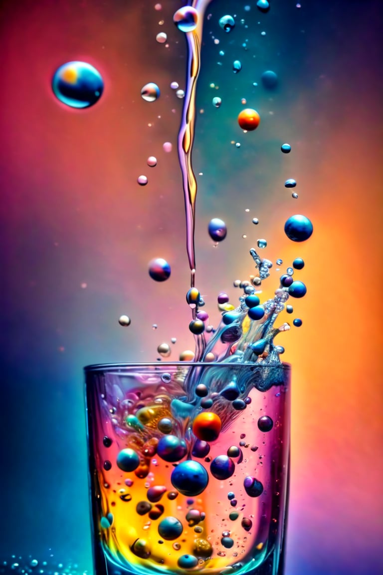  (photographic artwork)   close-up view of a glass of water inside which thick colour drops mix and morph  , dark palette , high resolution and contrast and colour contrast,  intricately textured and extremely subtle detailed,  detailmaster2,  side-light,  ultra quality,  fine artwork 